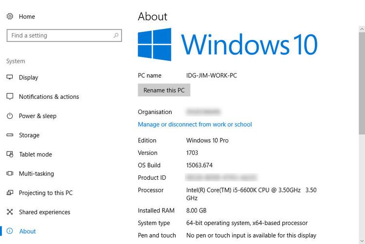 What Operating System And Ram Does My Pc Have Thumb