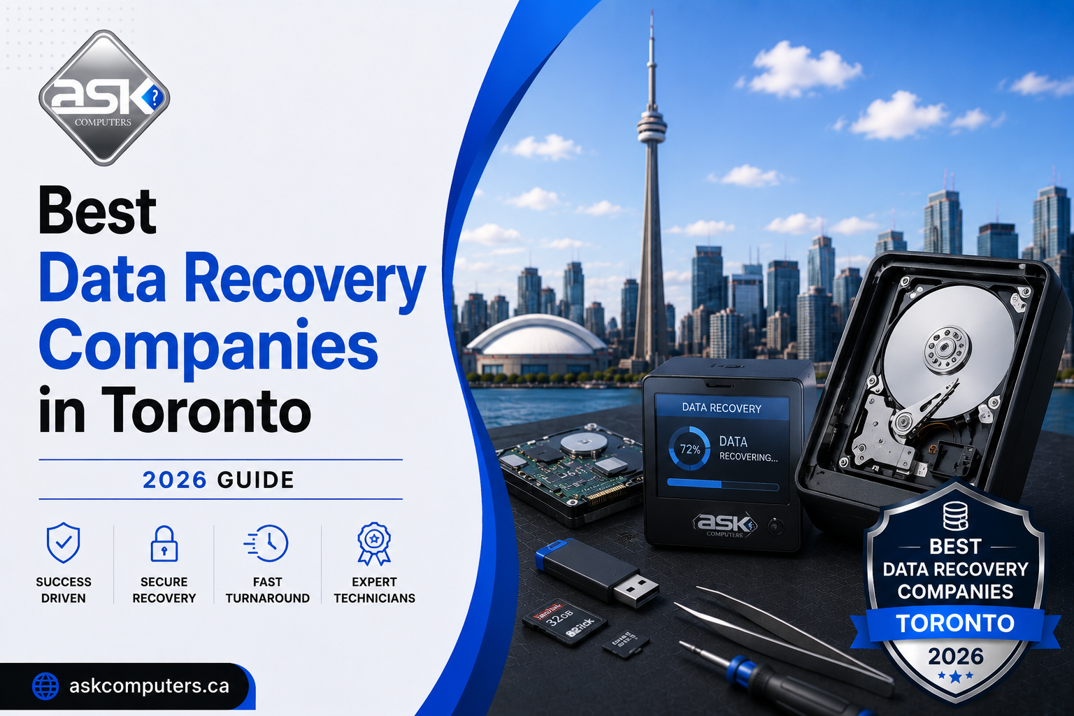 Best Data Recovery Companies in Toronto