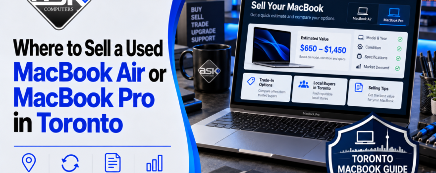 Where to Sell a Used MacBook Air or MacBook Pro in Toronto
